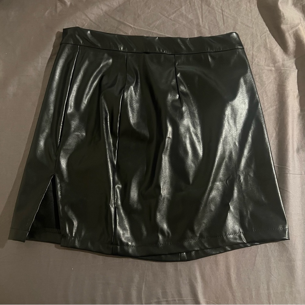 Shein Leather Skirt